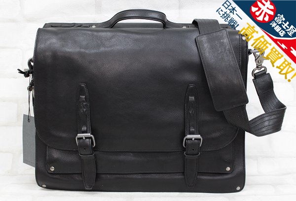 1B2287/新品 JOHN VARVATOS ARTISAN TRIPLE GUSSET BRIEF ジョンバルベイトス アリスタントリプルゲストブリーフ 2WAYバッグ