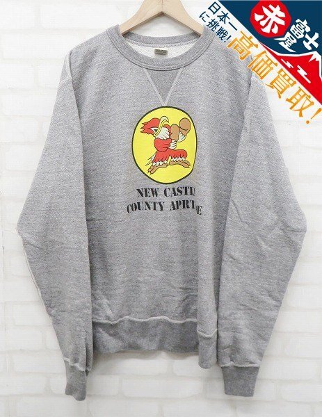 YK8T1175/バズリクソンズ スウェット 23rd BOMB.SQ.BOMBER BARONS BR69337 BUZZRICKSON'S