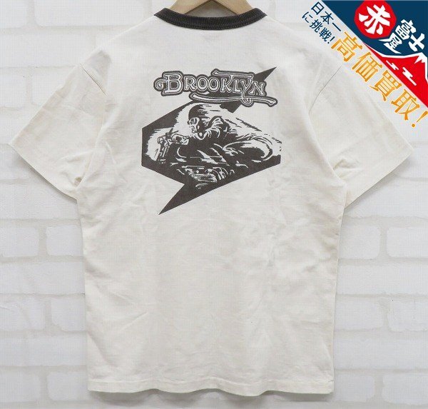 YK8T4217【クリックポスト対応】デラックスウエア BROOKLYN 半袖Tシャツ DELUXEWARE