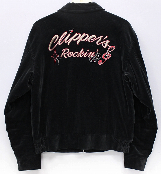 試着 RJB SJ103 スカジャケット 別珍 CLIPPER'S