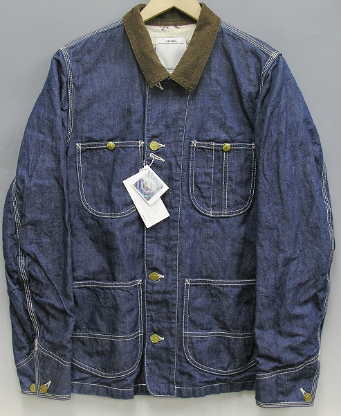 visvim 13ss SS COVERALL ONEWASH カバーオール