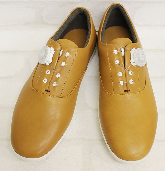 1S2202/未使用品 SOPHNET×SPECTUS フレンチ レザースニーカー ソフネット スペクタス 26 ブラウン