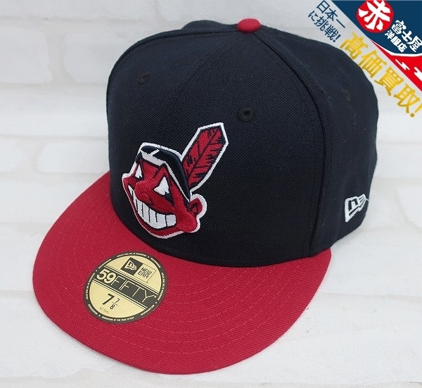 1H3795/ニューエラ MLBインディアンス BBキャップ NEW ERA