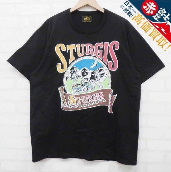 KH7T7440【クリックポスト対応】THE REAL McCOY'S BUCO STURGIS 半袖Tシャツ リアルマッコイズ