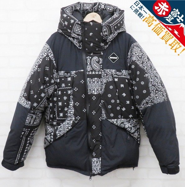 KH3J3745/F.C.Real Bristol DOWN BENCH PARKA FCRB ブリストル バンダナ ダウンパーカー ジャケット FCRB-222042