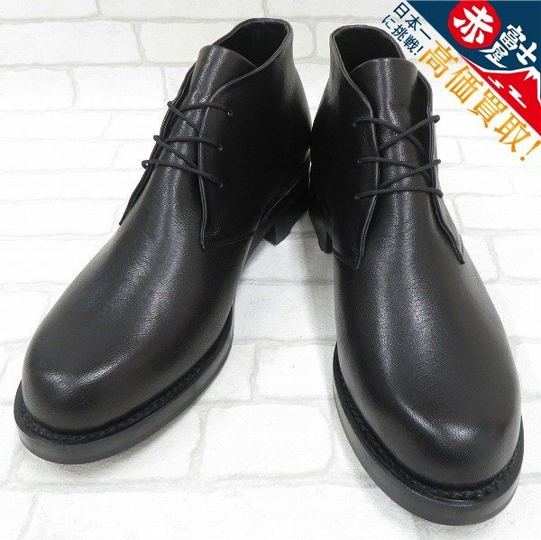 KH2S7261/未使用品 foot the coacher MIDDLE-CUT SEAMLESS BOOTS フットザコーチャー ミドルカットシームレスブーツ 9.5