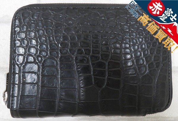 YK2A7272/ITTI クリスティスタッフィングミッドウォレット イッチ クロコダイル 財布