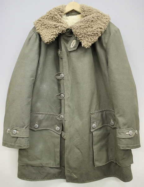 スウェーデン軍 40s キャンバスアーミーコート ビンテージ