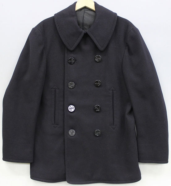 米軍実物 USN 10ボタンPコート ビンテージ