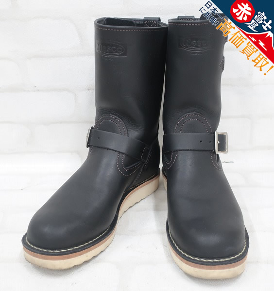 KH2S3852/ウエスコ ダブルストラップ カスタムボス Wesco Custom BOSS エンジニアブーツ