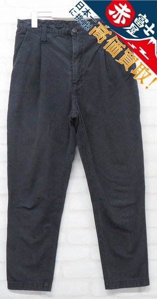 RI3P2723/PORTER CLASSIC クロップドスラックスパンツ ポータークラシック