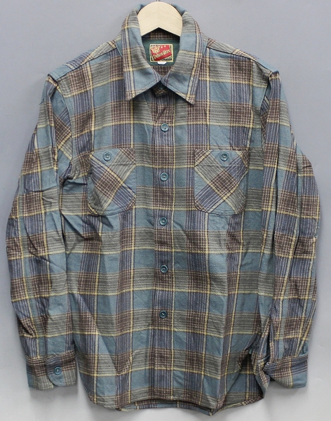 デラックスウエア HV-06 50s ネルシャツ DELUXEWARE