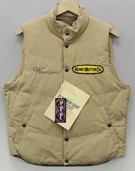 新品 フラットヘッド DWV-05C ダウンベスト THE FLATHEAD