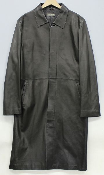 ウインドアーマー ラムレザーロングコート WIND ARMOR