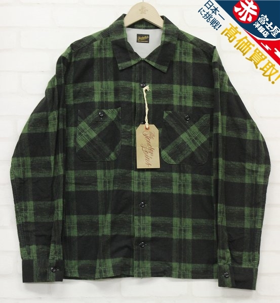※KH2T5204/テンダーロイン T-PRINT FLANNEL CHECK SHT TENDERLOIN プリントフランネルチェックシャツ