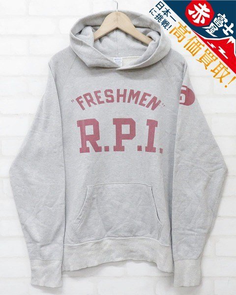 RI7T3081/ウエアハウス 462 R.P.I. 2ND-HAND ユーズド加工スウェットパーカー WAREHOUSE セコハン