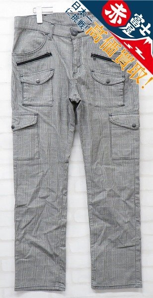 RI3P2661/Lee 08869 千鳥グレンチェックカーゴパンツ リー