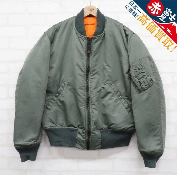 KH3J2071/ALPHA 68MODEL MA-1 フライトジャケット TA1545-203 J-8279D アルファ