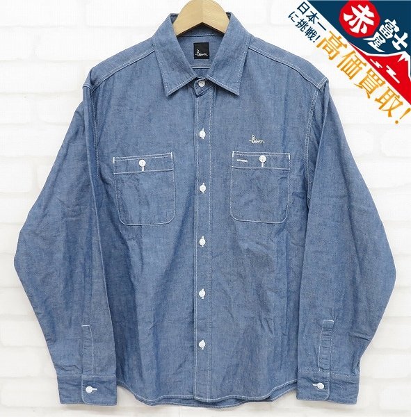 RI6T9227/未使用品 Psicom CHAMBRAY SHT サイコム シャンブレーシャツ