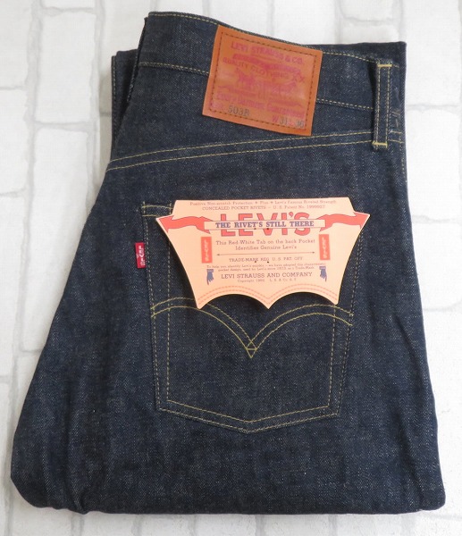 ◇3P7375/未使用品 LEVI'S 503B-XX00 デニムパンツ 日本製 リーバイス