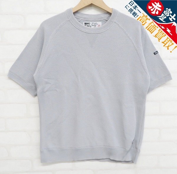 YK7T5261/未使用品 Fileuse d'Arvor 半袖鹿の子シャツ フィルーズダルボー