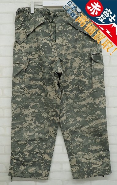 YK4P0401/未使用品 米軍 GORE-TEX APECS オーバーパンツ デジタルカモ