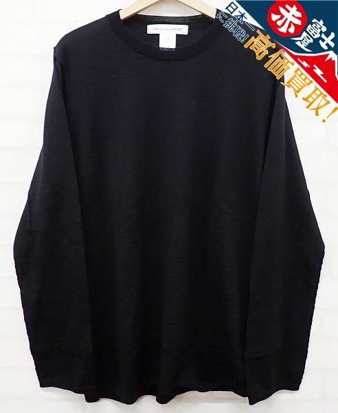 YK9T2213/COMME des GARCONS SHIRT fully fashioned knit gauge 14 S28505 コムデギャルソン ニット セーター