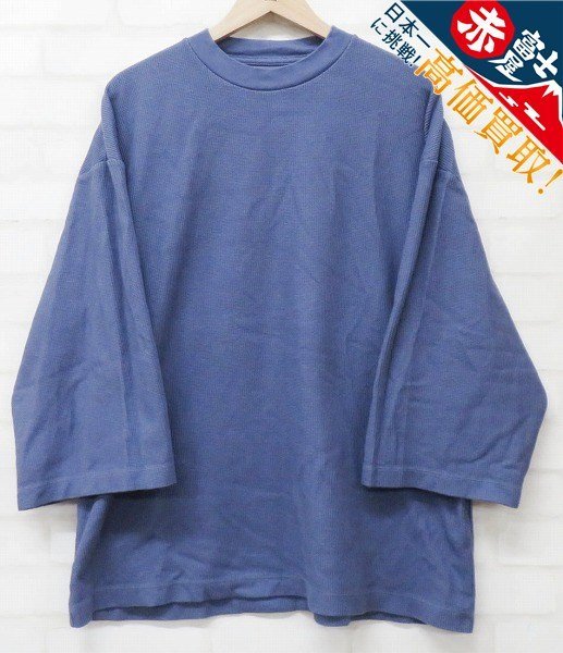 KH7T4619/blurhms ROOTSTOCK L'ECHOPPE別注 Thermal Three Quarter Tee 2021S4LE ブラームスルートストック サーマルTシャツ