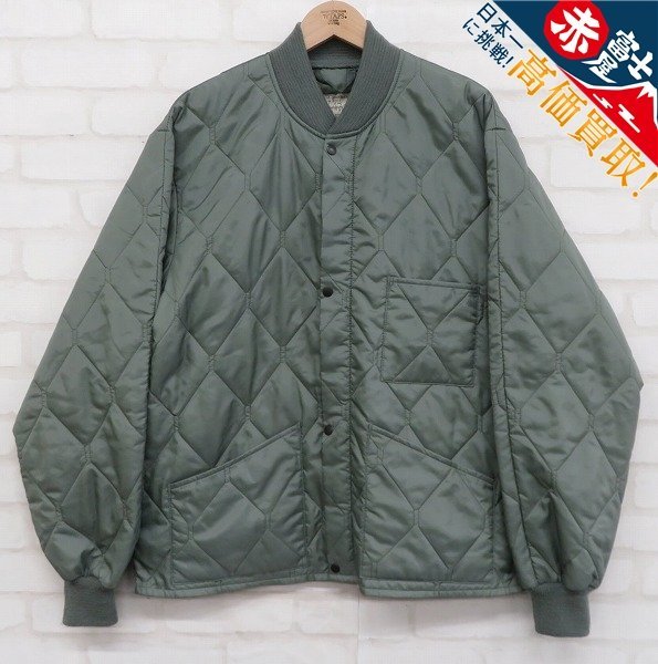 KH7T1287/THE REAL McCOY'S UNDERWEAR, QUILTED, CWU 9/P ナイロンキルティングジャケット MJ21116 リアルマッコイズ