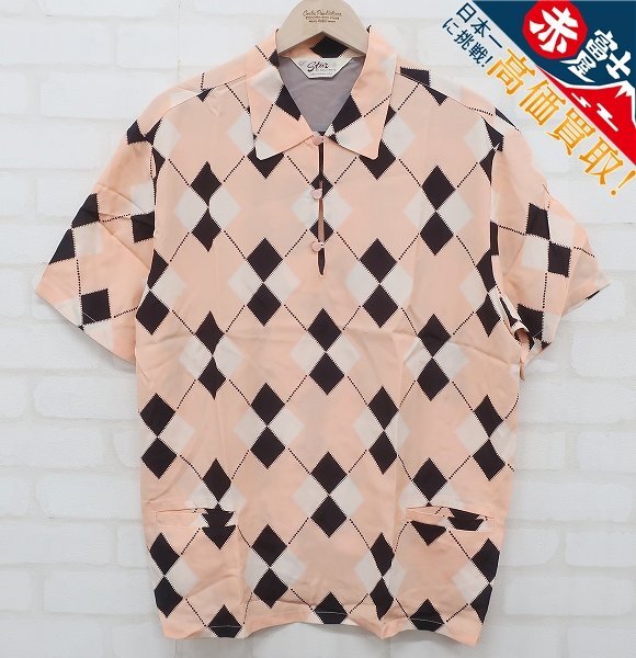 YK8T9615/スターオブハリウッド プルオーバーシャツ ARGYLE SH37592 STAR OF HOLLYWOOD