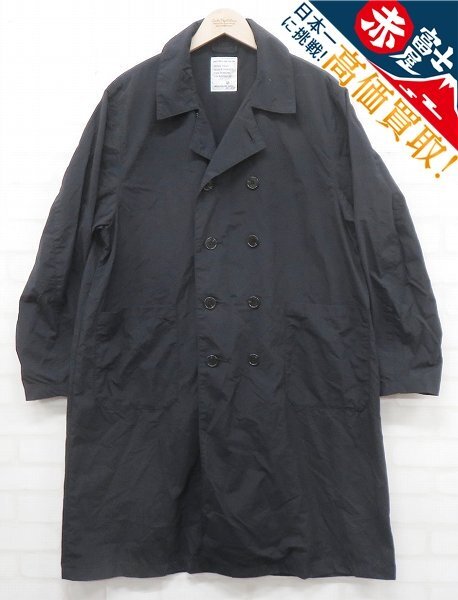 YK9T0455/H.Unit Store Label ナイロントレンチコート エイチユニットストアレーベル