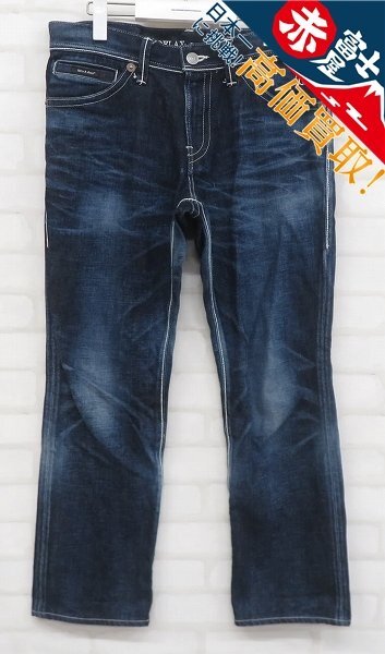 RI4P0959/DELAY by win&sons ユーズド加工デニムパンツ ディRI