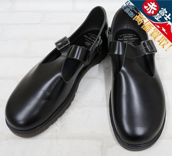 YT2S3729/未使用品 footthecoacher S.S. SANDALS T-STRAP フットザコーチャー ストラップサンダル