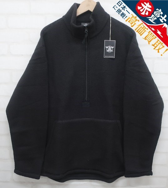 KH7T0436/未使用品 THE REAL McCOY'S SHIRTS,PULLOVER,FLEECE MC21101 リアルマッコイズ ハーフジッププルオーバーフリースシャツ