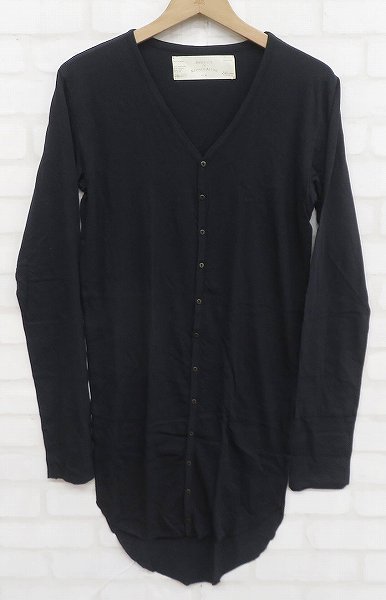 KH6T7015/未使用品 INSTITUTE OF REFINED ATTIRE ロングカーディガン 日本製