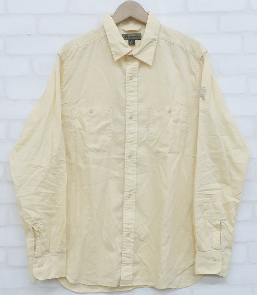 SU5T4214【クリックポスト対応】ナイジェルケーボン コットンワークシャツ Nigel Cabourn