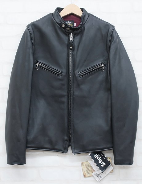 2J5331/未使用品 ショット 641XX レザーライダース Schott 36