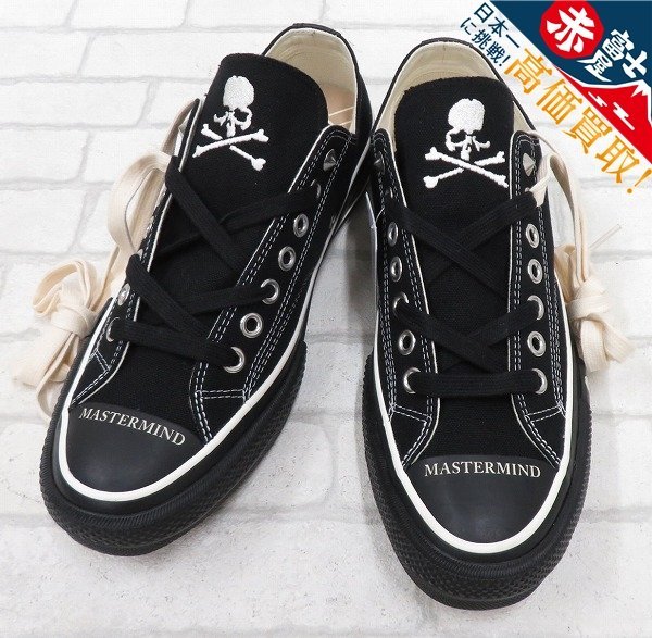 KH2S8259-1/未使用品 CONVERSE ADDICT×MASTERMIND JAPAN CHUCK TAYLOR 1CL731 マスターマインド コンバースアディクト チャックテイラー