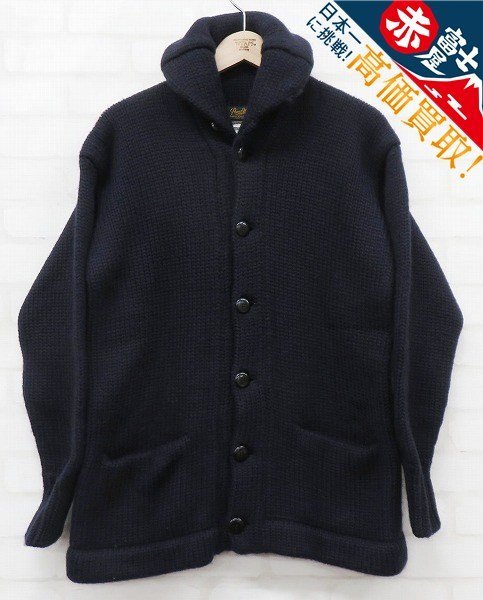 JK7T4749/FREEWHEELERS TURNED DOWN COLLAR COAT 1636001 フリーホイーラーズ ニットカーディガン セーターコート