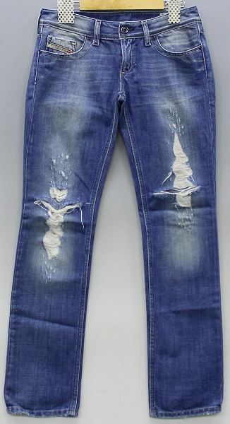 ディーゼル LOWKY クラッシュデニム DIESEL