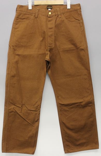 ATLAST&CO ブラウンダックワークパンツ アットラスト
