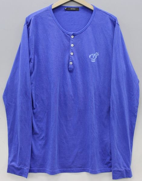 ジミーズチャーマー 長袖ヘンリーネックTシャツ
