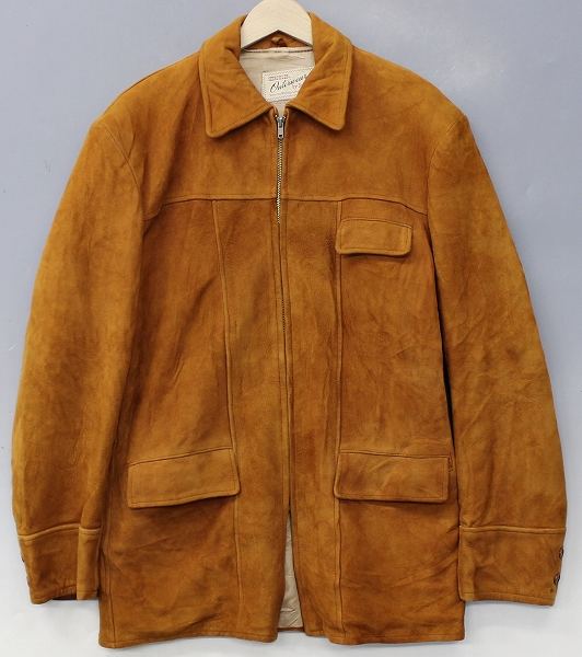 ヘラクレス 50s60s ヌバックレザースポーツジャケット